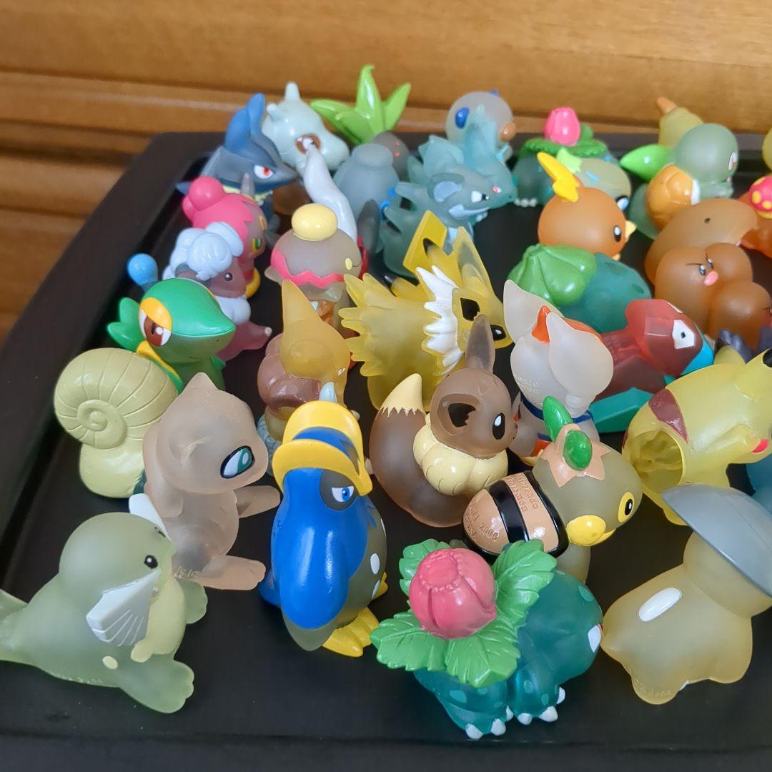 ポケモン指人形　クリア　ピカチュウ　ムチュール　チリーン　ギャラドス　ブイズ ポケモン指人形クリアピカチュウムチュールチリーンギャラドスブイズ