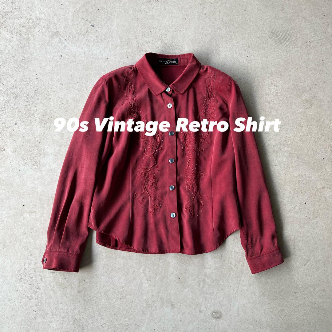 【希少】90s Retro Design shirt cityboyノームコア