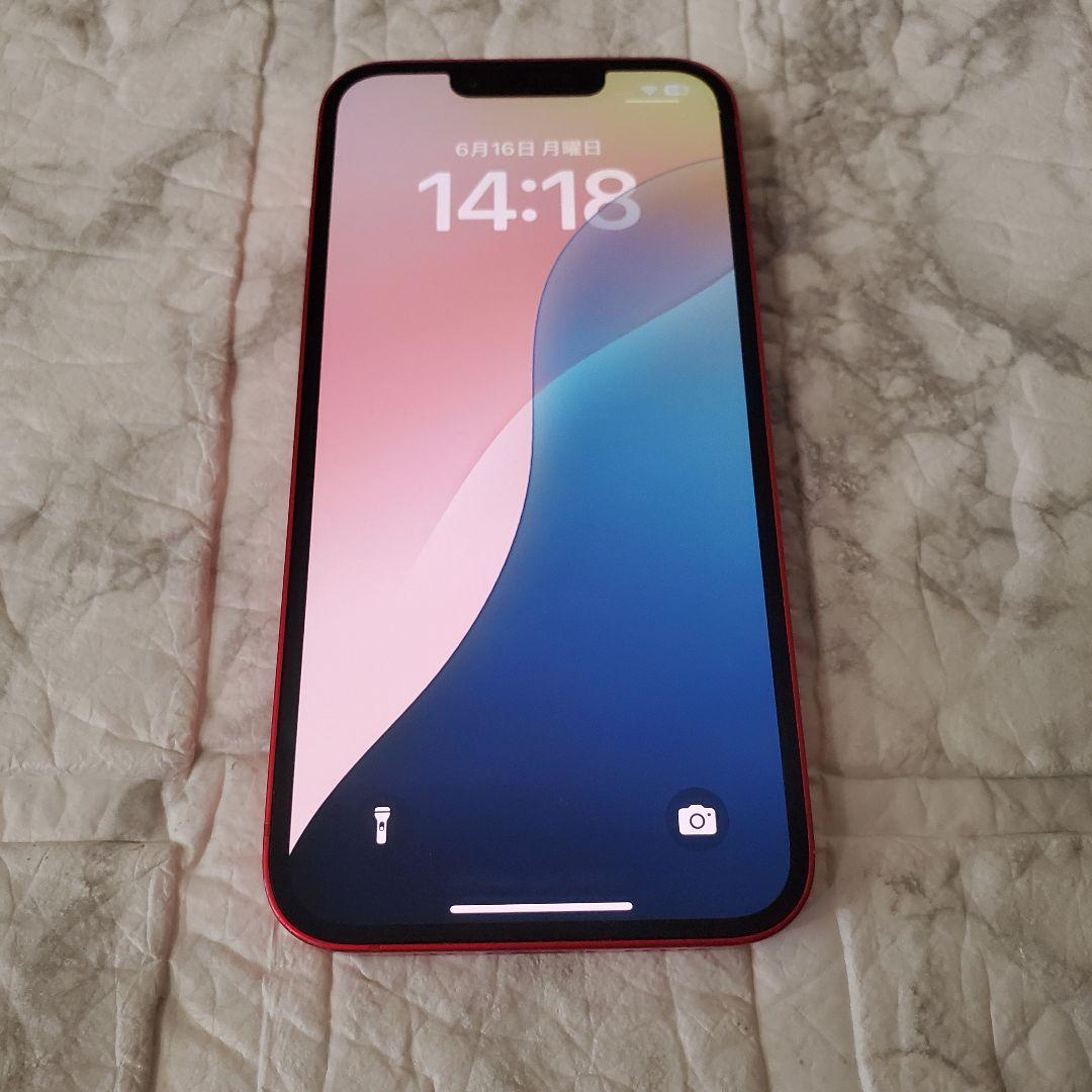 227 iPhone14 128GB SIMフリー レッド