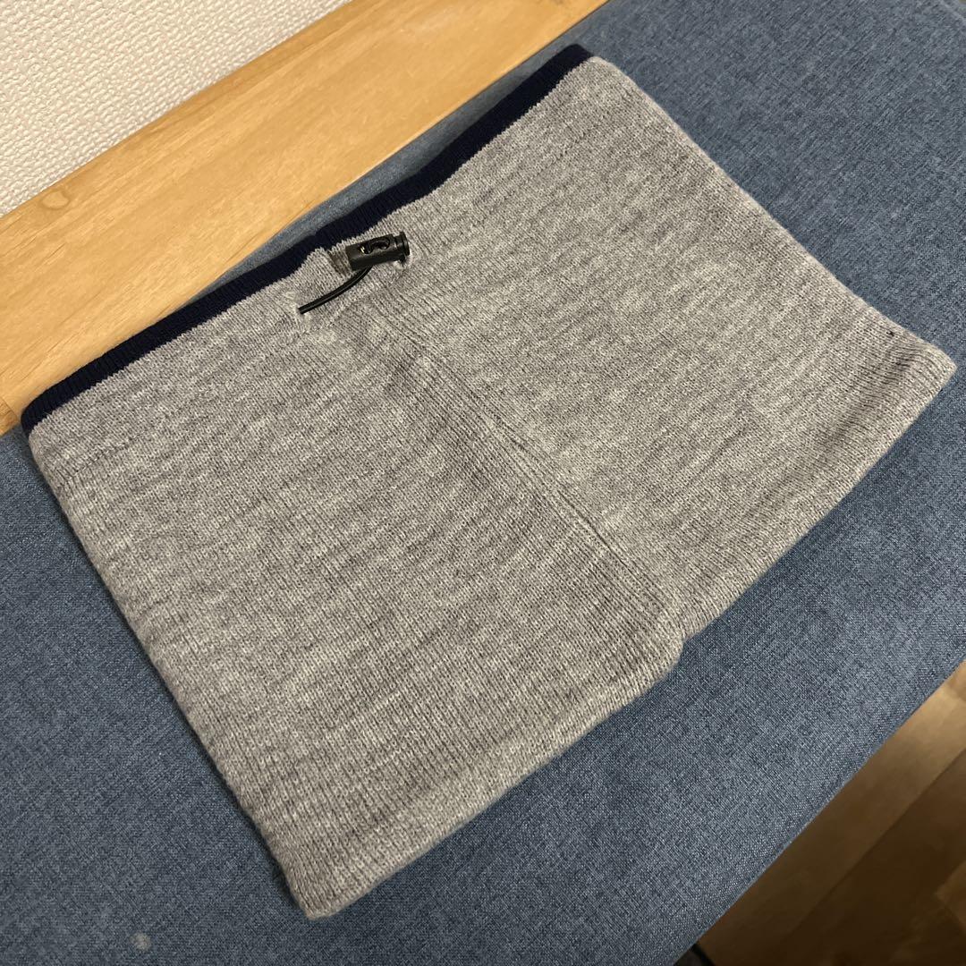 RLX Ralph Lauren ネックウォーマー グレー/ネイビー