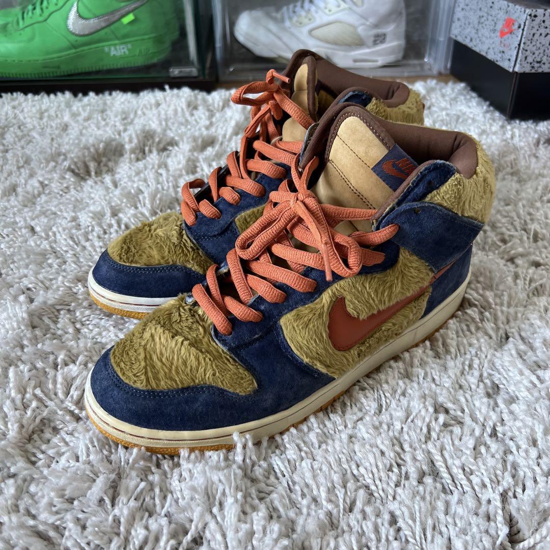 Nike Dunk sb 3bears ベアブリック
