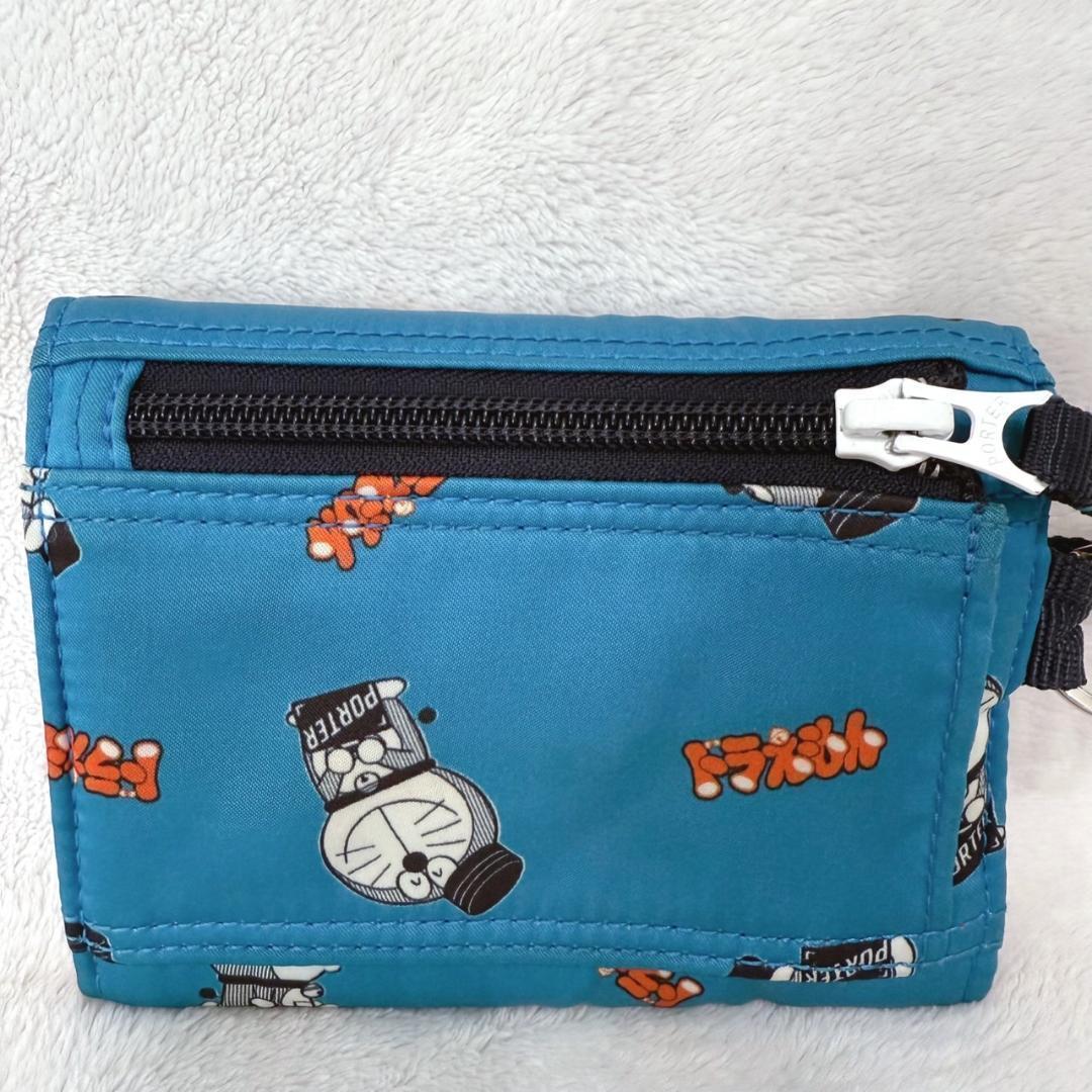美品】PORTER ポーター ドラえもん ウォレット 折り財布 二
