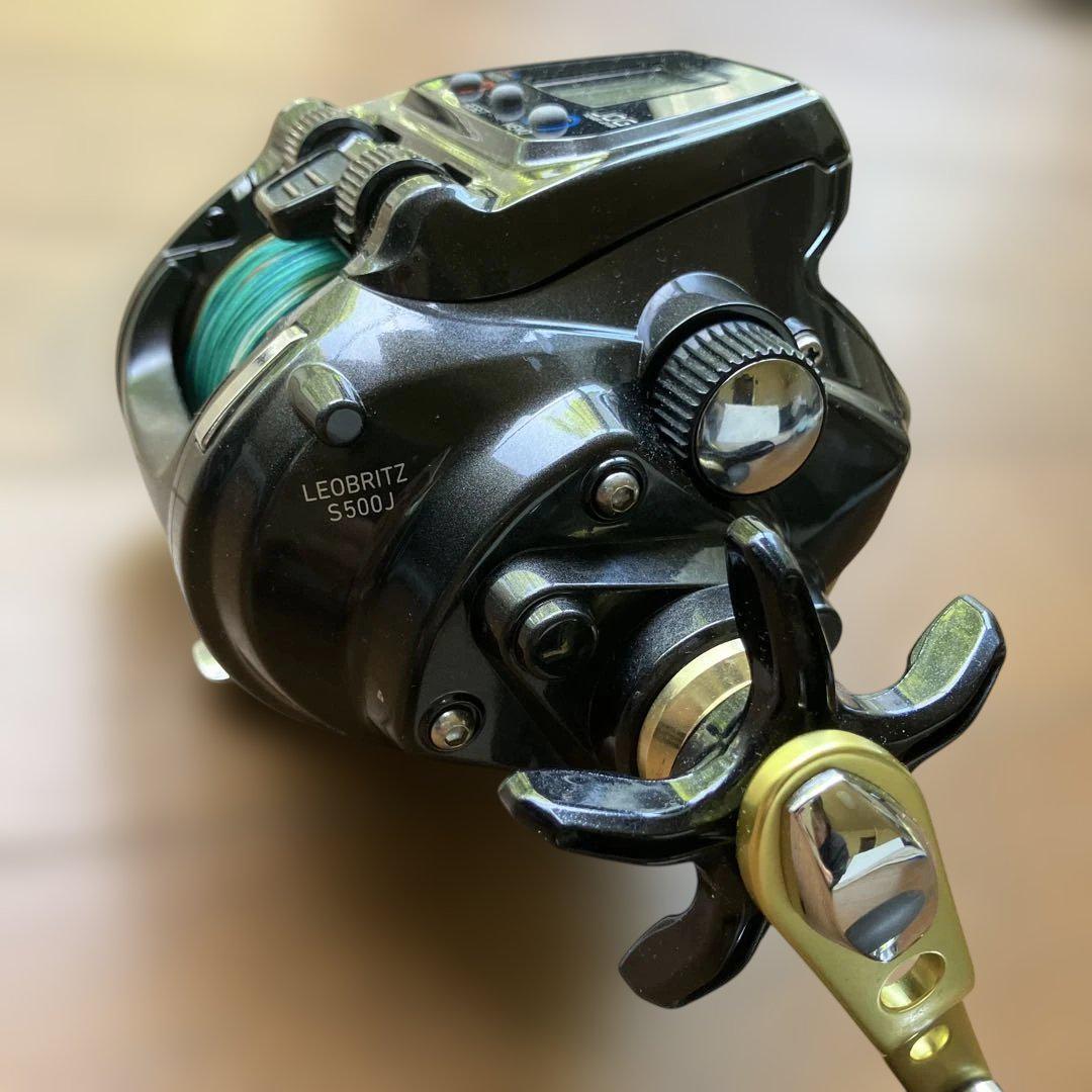 【美品】DAIWAダイワ　レオブリッツS500J 電動リール