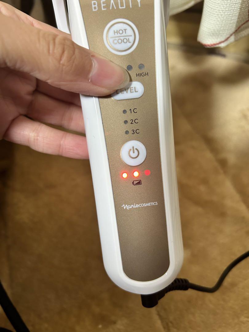【美品】メガビューティ 美顔器 充電器・説明書付き