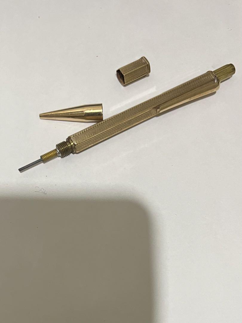 イギリス　アンティーク　375 9金　回転式メカニカルペンシル