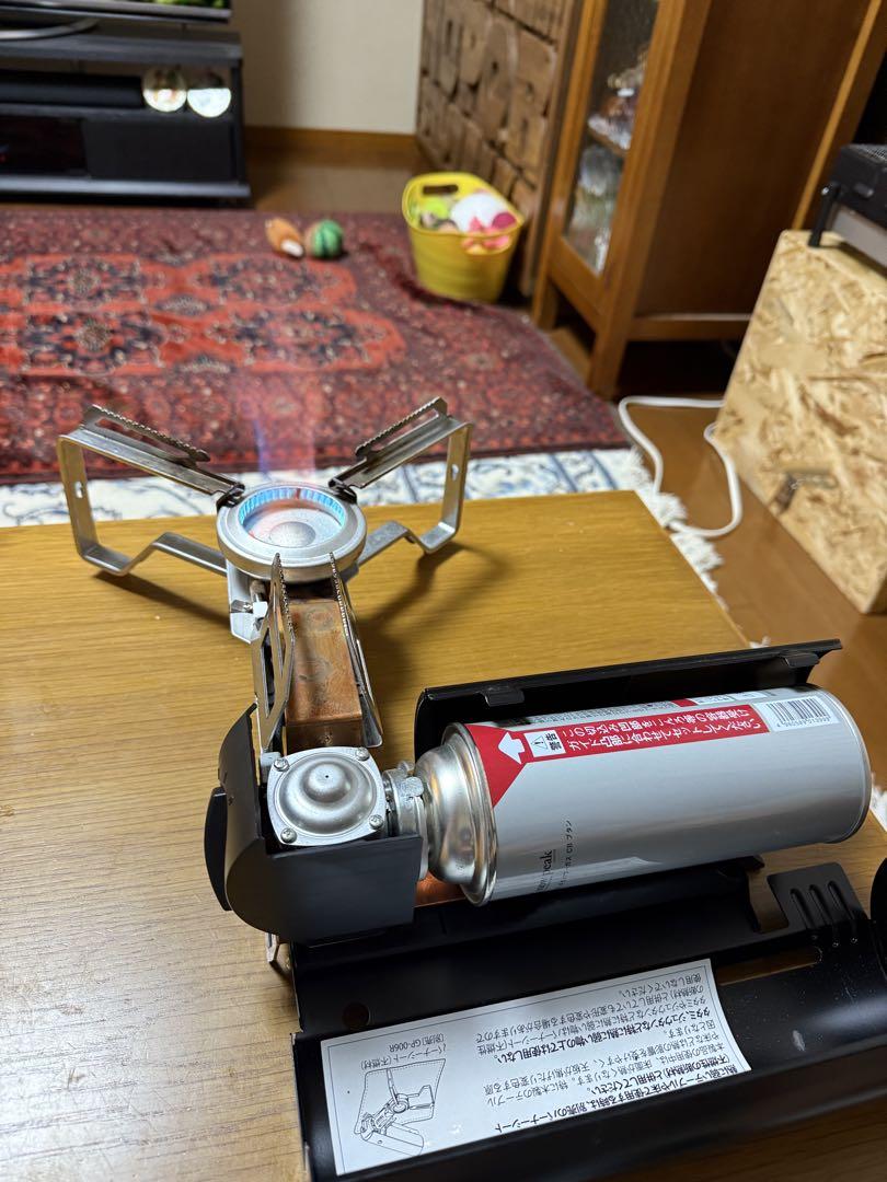 スノーピーク HOME＆CAMP バーナー ブラック ネオプレンケース付き