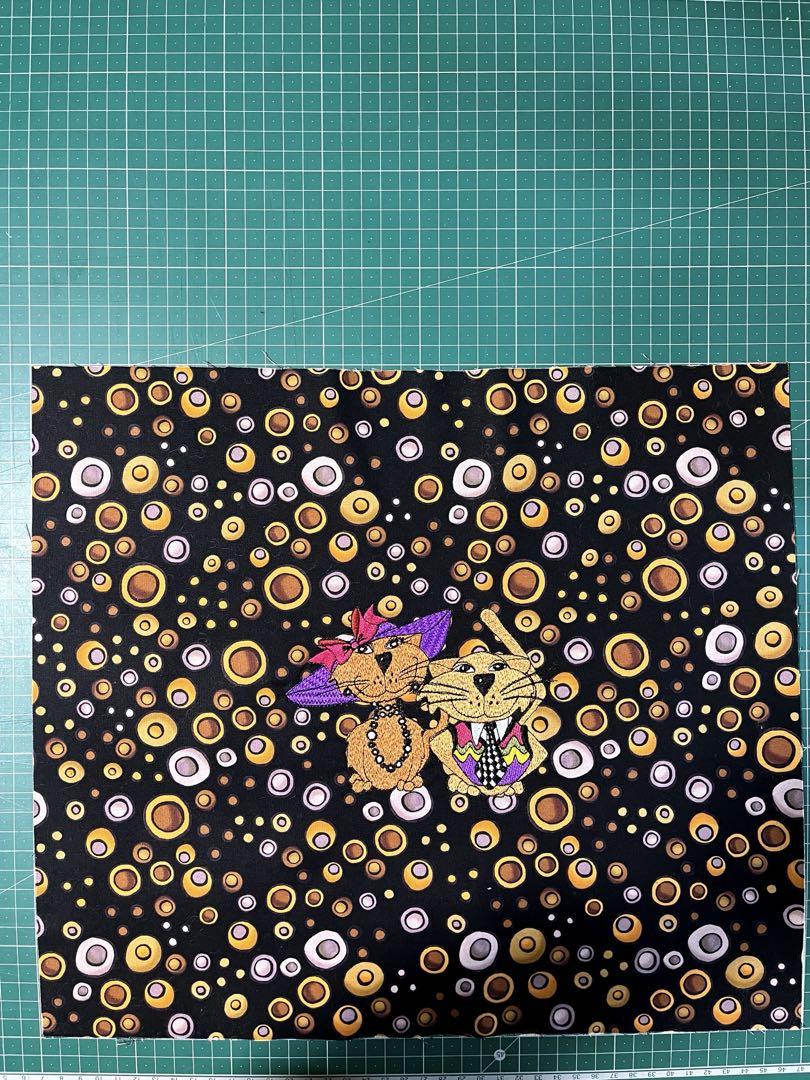 正規販売店舗 ロラライハリス刺繍データ 生地直縫い刺繍