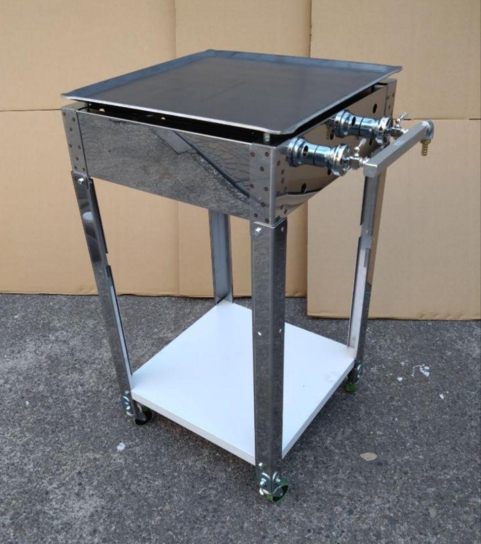 幅45cm 少スペース 新品 業務用 グリドル 鉄板焼き グリラー プロパンガス