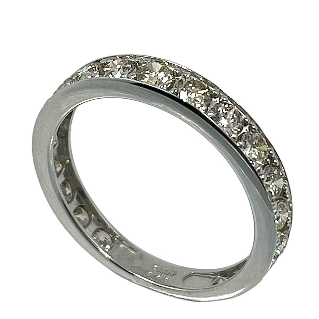 ダイヤ リング エタニティ Pt950 プラチナリング ダイヤ1.00ct 指輪