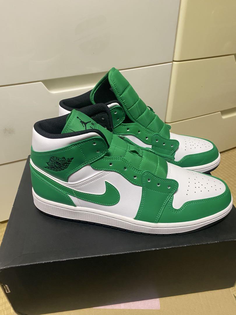 NIKE AIR JORDAN 1 MID LUCKY GREEN ３０センチ