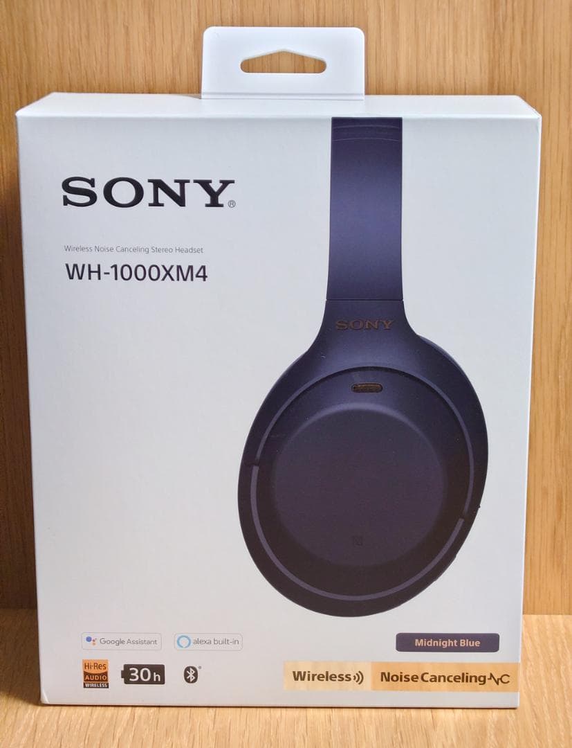 SONY WH-1000XM4 ミッドナイトブルー