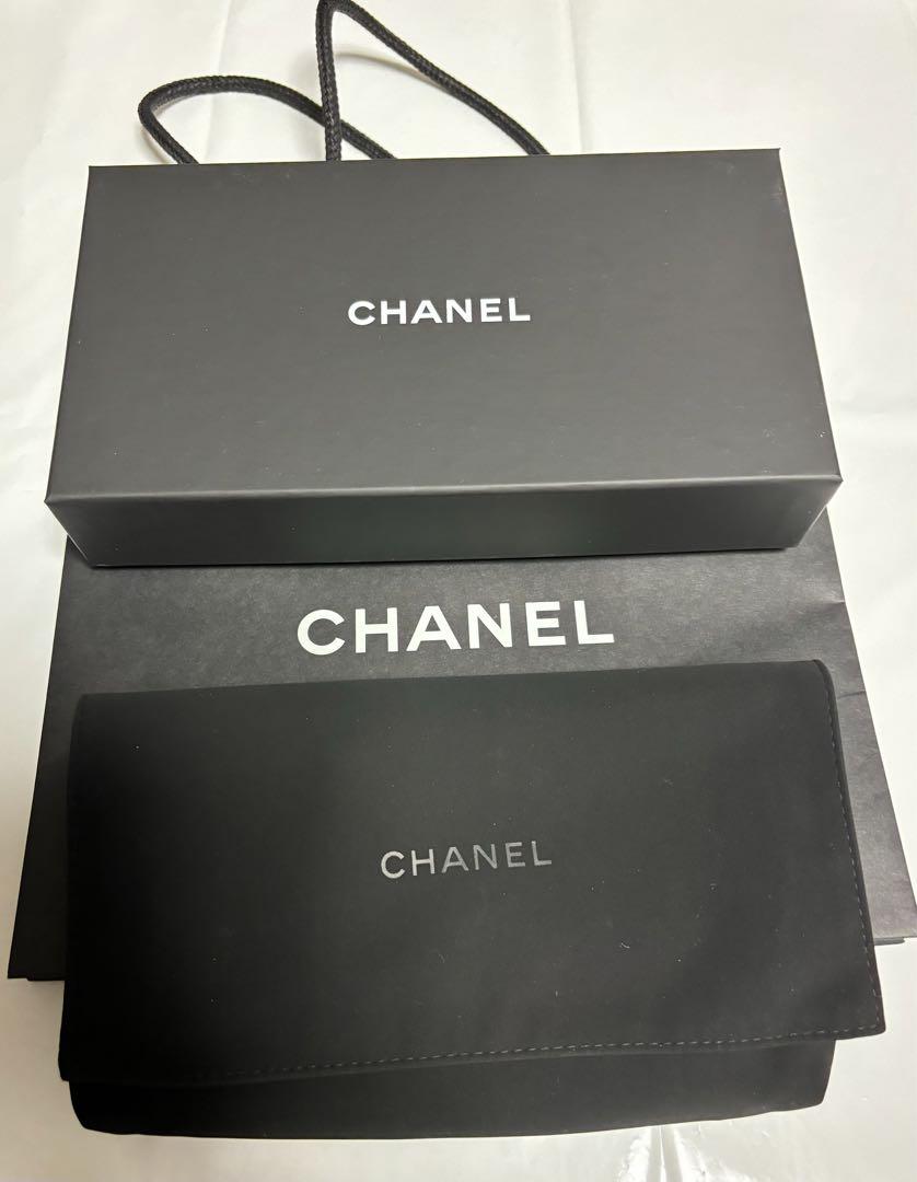 CHANEL シャネル 長財布サイズ空箱ショッパー保存袋