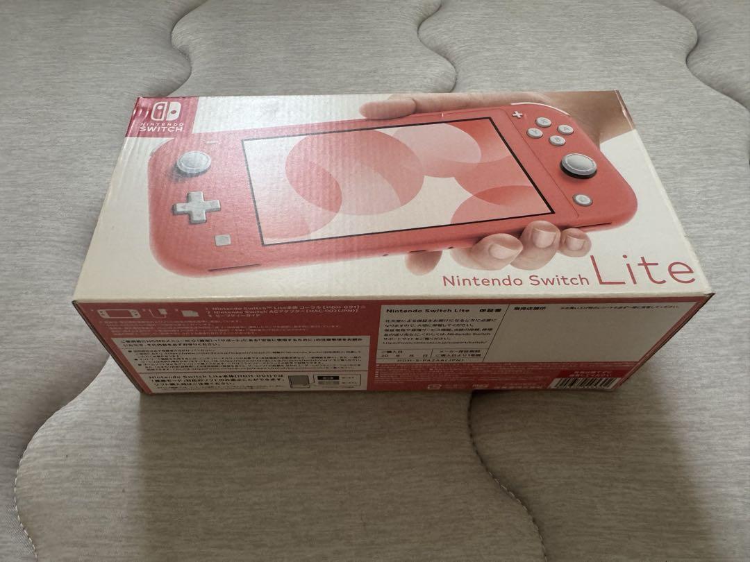 値下げ！♡任天堂Switch Lite コーラル♡あつ森 ソフト♡ 値下げ！♡任天堂Switch Lite コーラル♡あつ森 ソフト♡