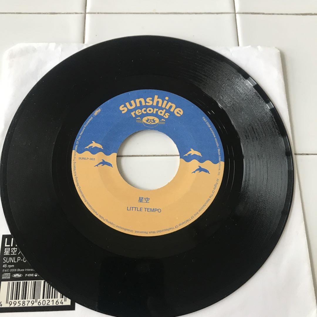 ホットセール - アートトラベルシューズ tempo little 7inchレコード レコード 3枚セット 邦楽