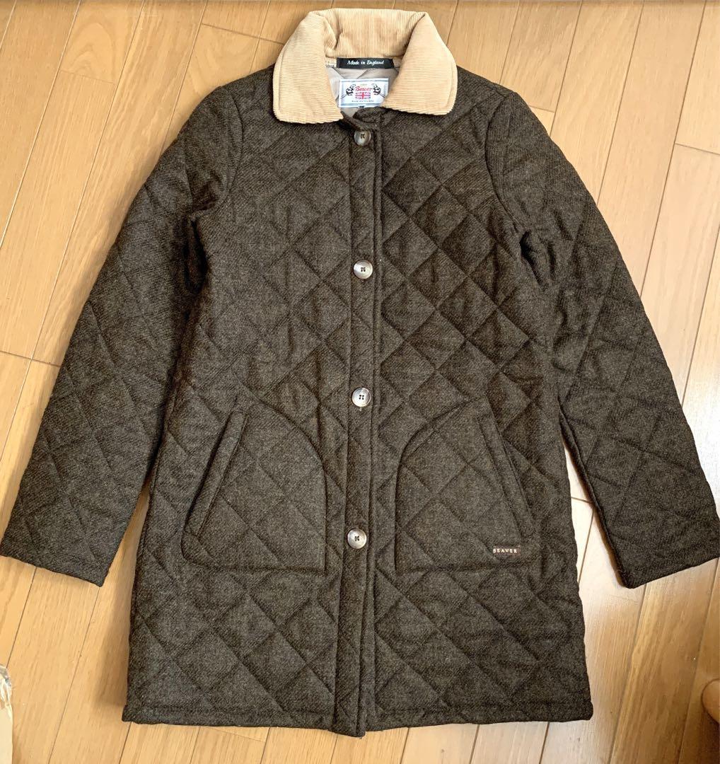 美品❗️ Beaver of Bolton ツイードキルティングジャケット
