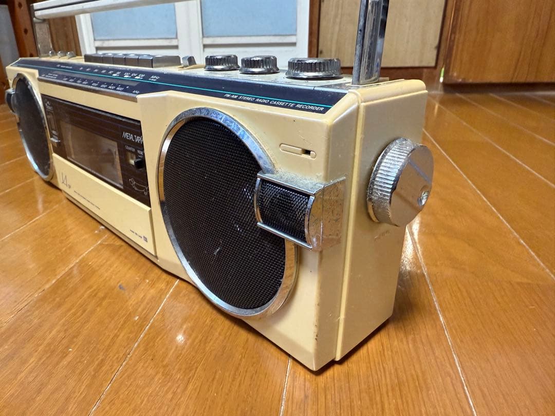 サンヨー ラジカセ MR-U4SF ジャンク品 レトロ オーディオ機器 希少 サンヨー ラジカセ MR-U4SF ジャンク品 レトロ オーディオ機器 希少