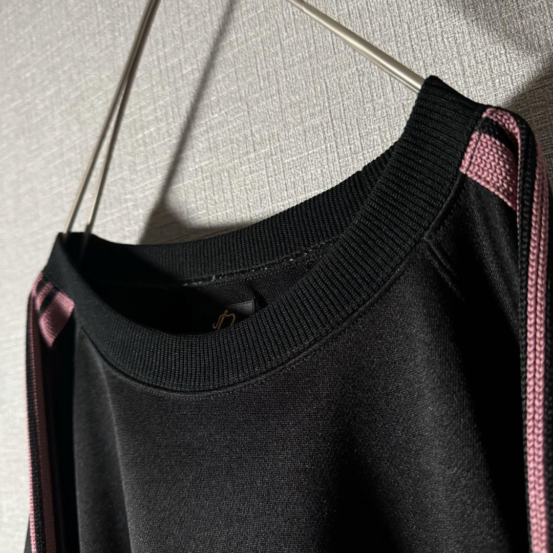 即完売★ニードルス　刺繍パピヨン　トラックスウェット　人気Lサイズ　美品　黒