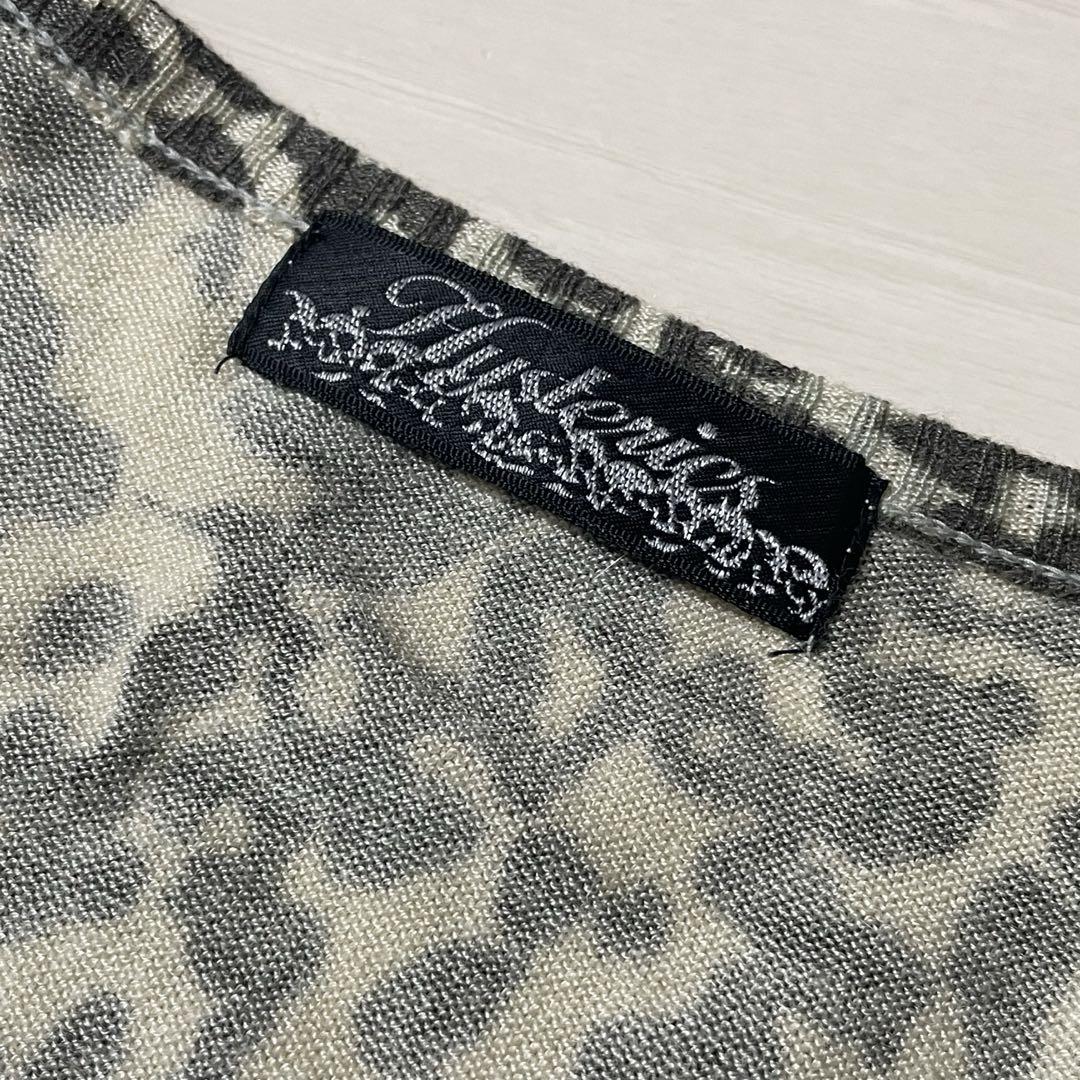 ファッションの glamour hysteric 00s ロンt y2k レオパード スカル トップス