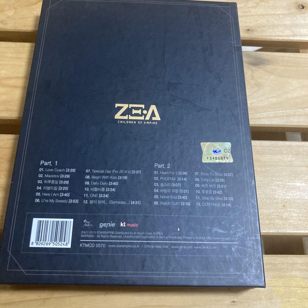 ZE:A / BEST ALBUM「CONTINUE 」韓国盤 CD2枚組
