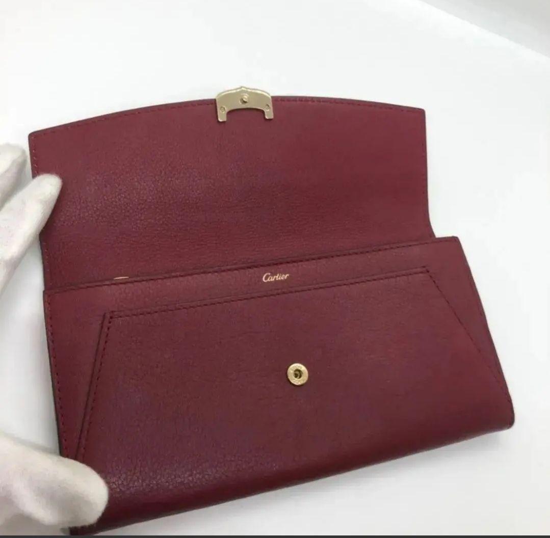 大得価SALE 美品 Cドゥカルティエレザー長財布 カルティエ pK4gW-m18074206600 Cartier 新品新作
