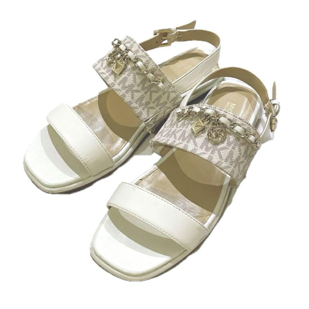 マイケルコース サンダル MICHAEL KORS ホワイト M