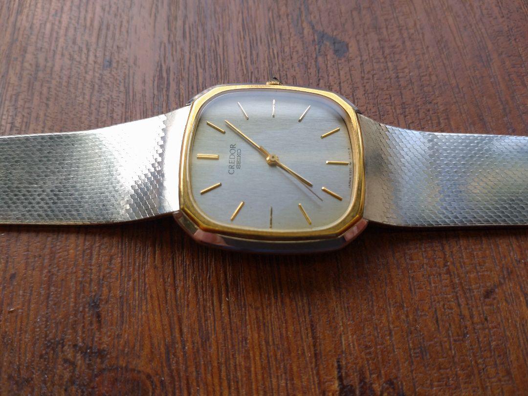 ソ*ラ様 SEIKO CREDOR セイコー クレドール メンズ 腕時計 電池交