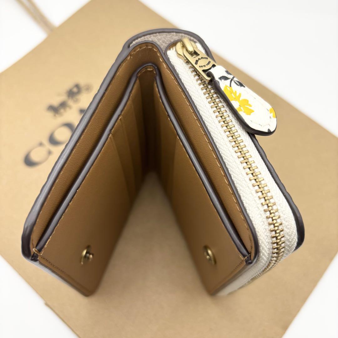 COACH☆新品】ビルフォールド ウォレット・フローラル プリント