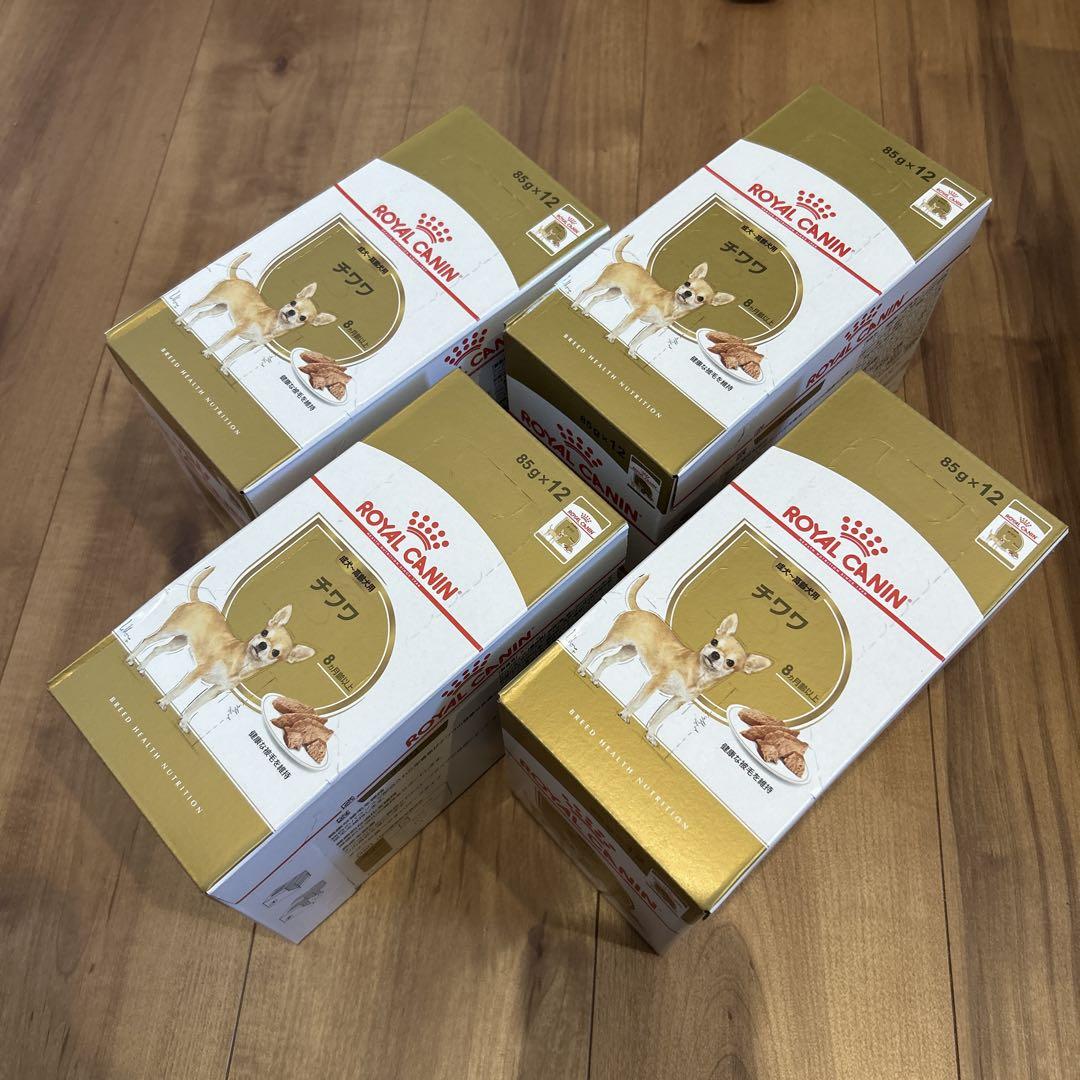  CANIN ロイヤルカナンチワワ ウエットフード 85g×12 4箱