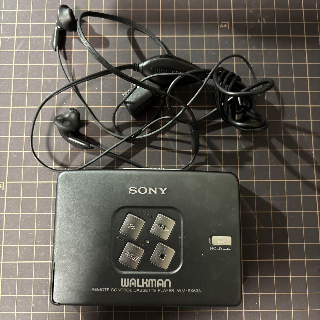 【ジャンク】SONY　ソニー　カセットウォークマン　WM-EX633 Amazon.co.jp: SONY ソニー WM-EX633-B ブラック カセット