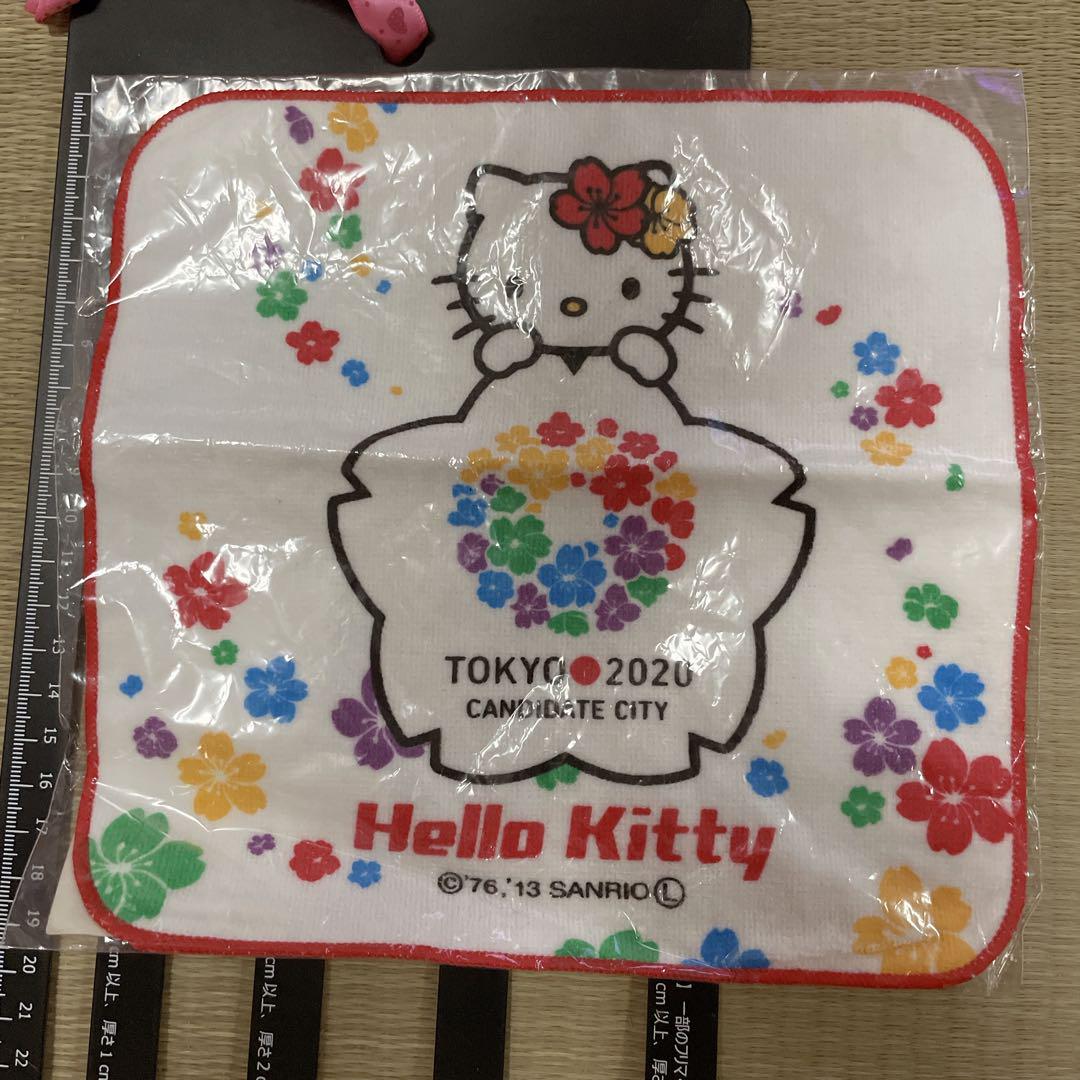 ハローキティ♡激レア♡TOKYO2020招致公式応援プチタオル♡