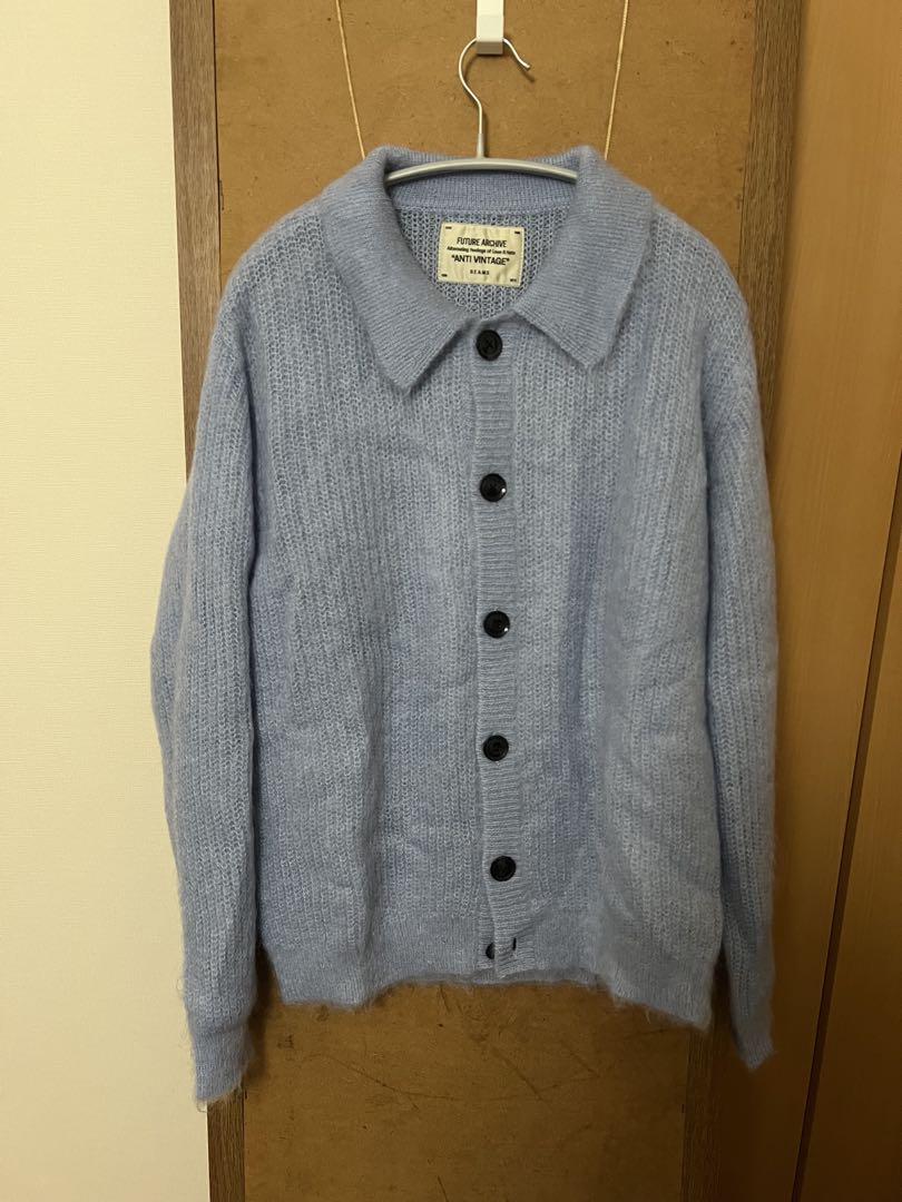BEAMS FUTURE ARCHIVE KNIT polo カーディガン