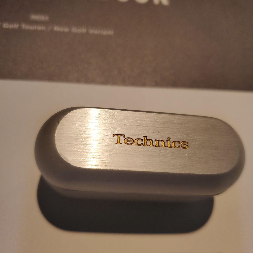 Technics イヤホンケース シルバー 中古