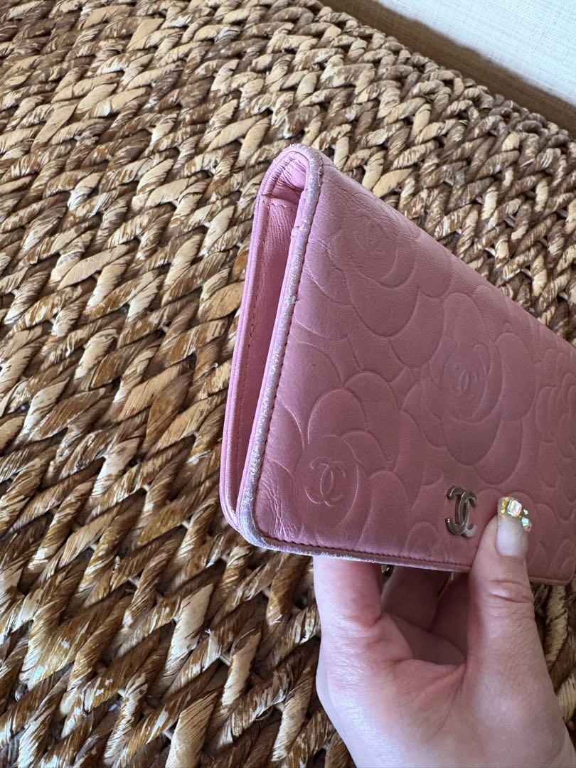 CHANEL長財布　ピンク　即日発送