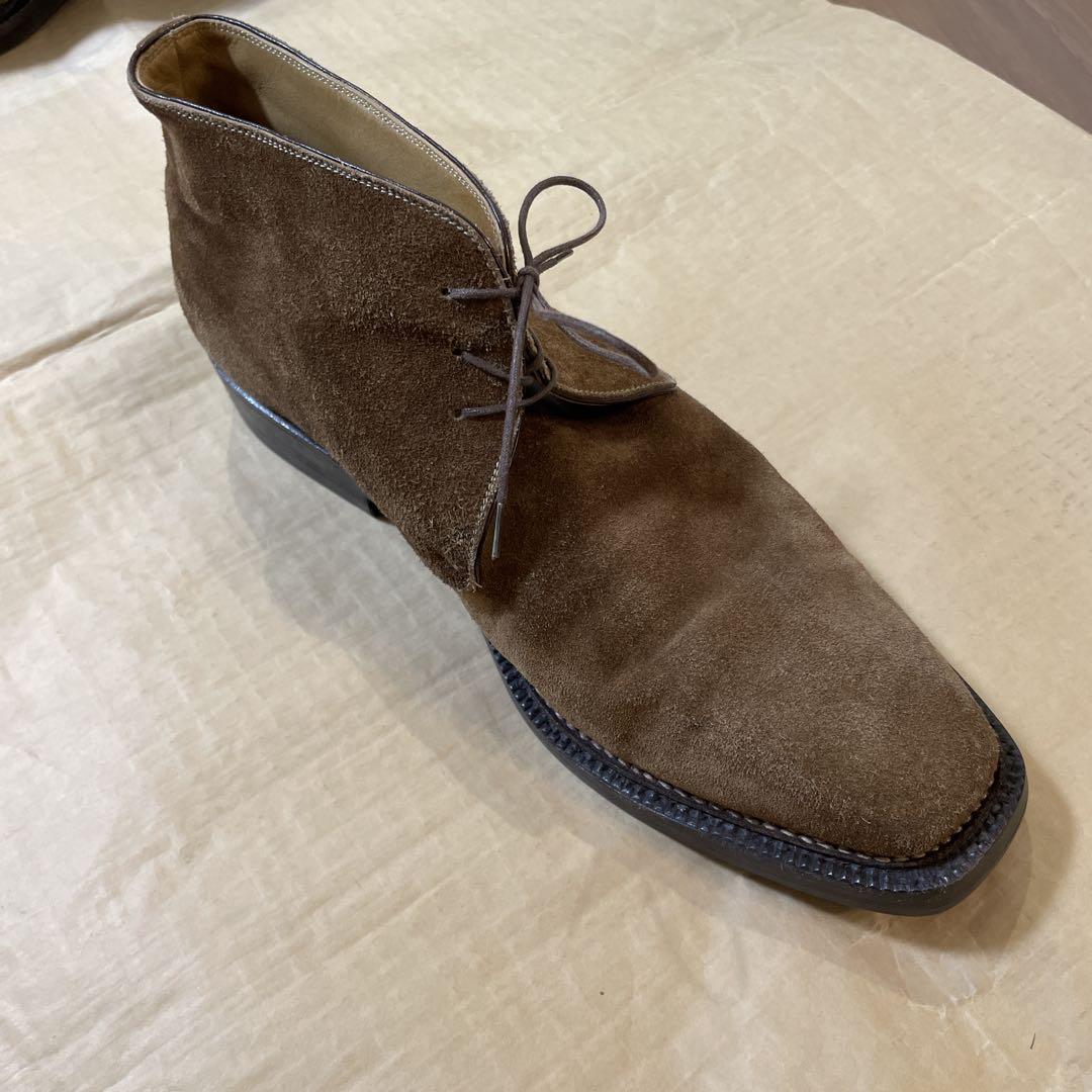 Enzo bonafe チャッカブーツ