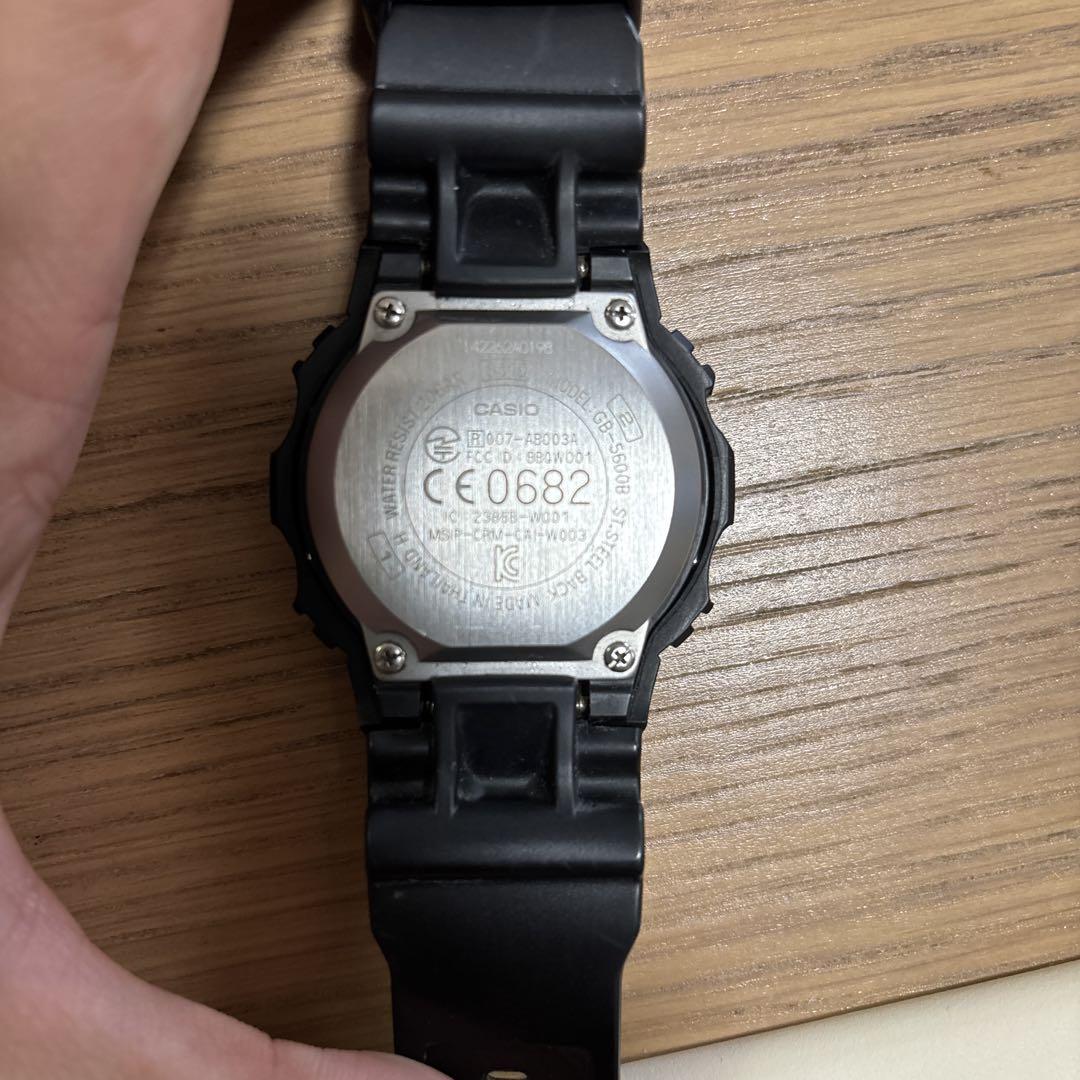CASIO G-SHOCK gb5600bデジタル腕時計 ブラック