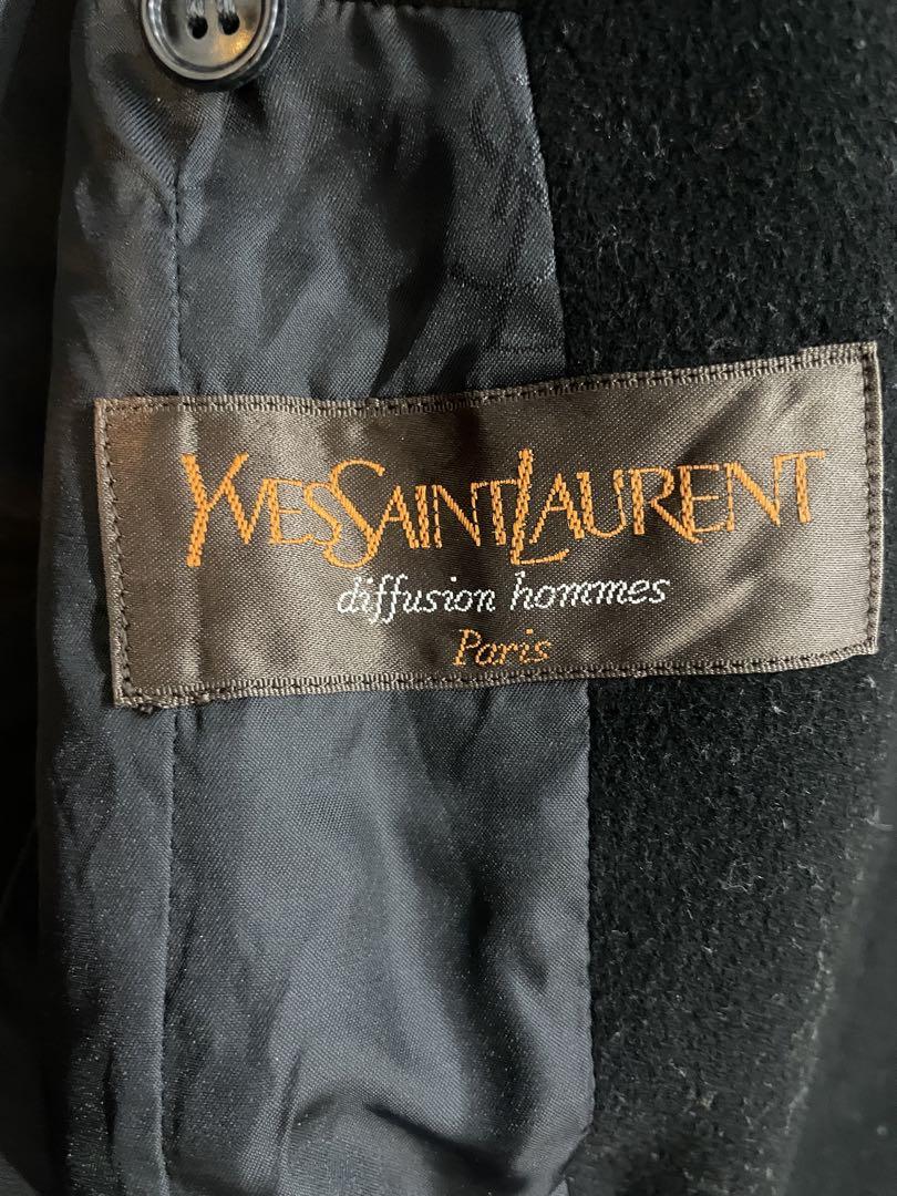 Yves Saint Laurent ダブルブレストコート