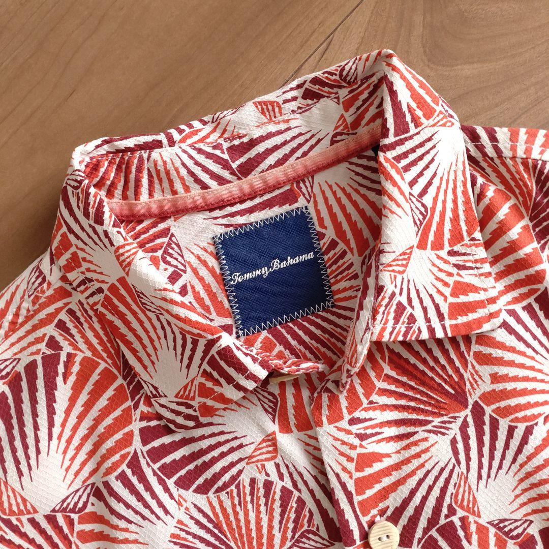 Tommy Bahama アロハシャツ/シルク100%/A66/古着/L