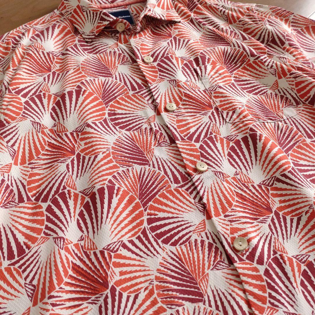 Tommy Bahama アロハシャツ/シルク100%/A66/古着/L