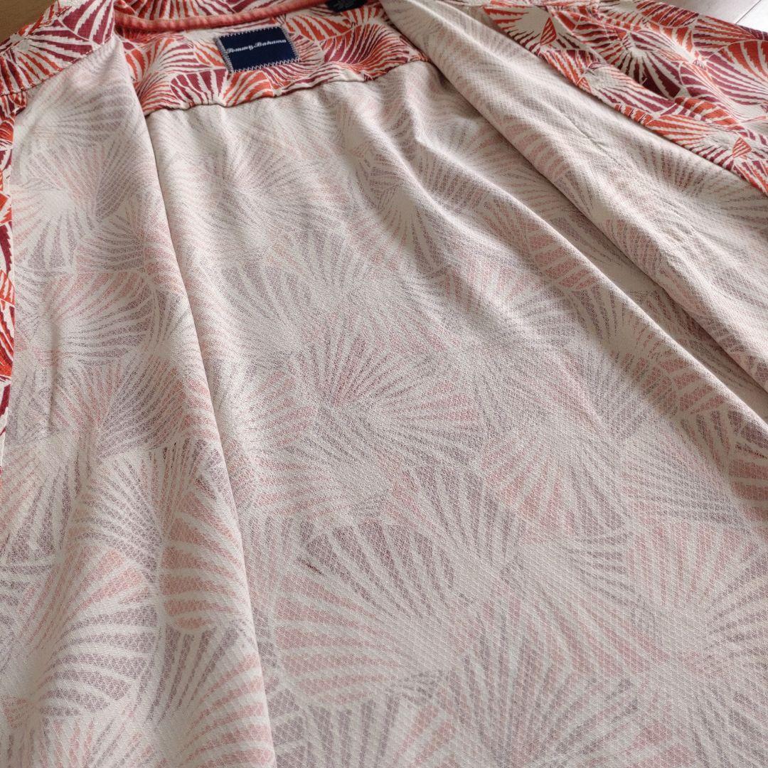 Tommy Bahama アロハシャツ/シルク100%/A66/古着/L