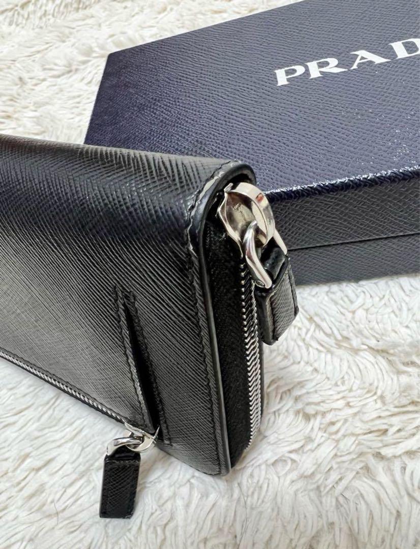 PRADA プラダ　ラウンドファスナー長財布