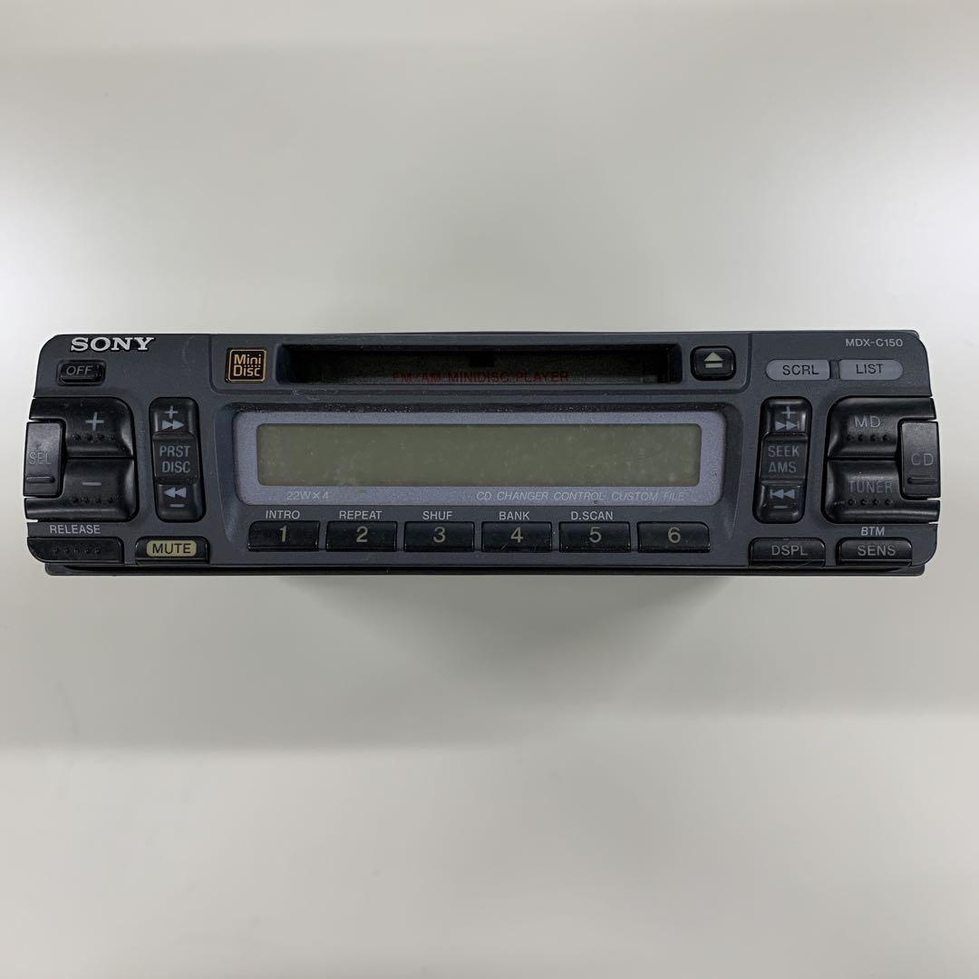 SONY FM/AM MDプレイヤー MDX-C150 ジャンク