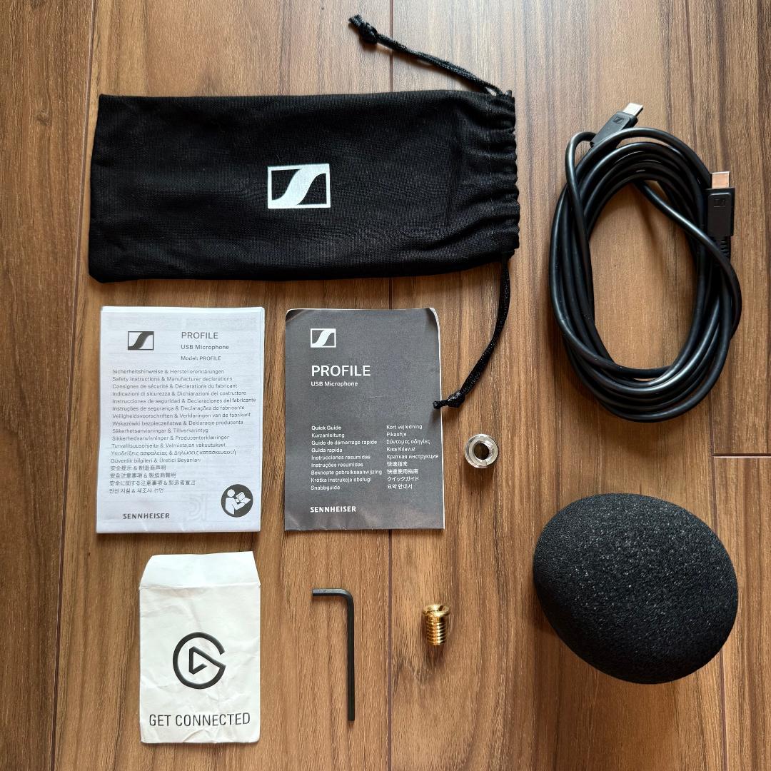Sennheiser Profile マイク + Elgato マイクアーム