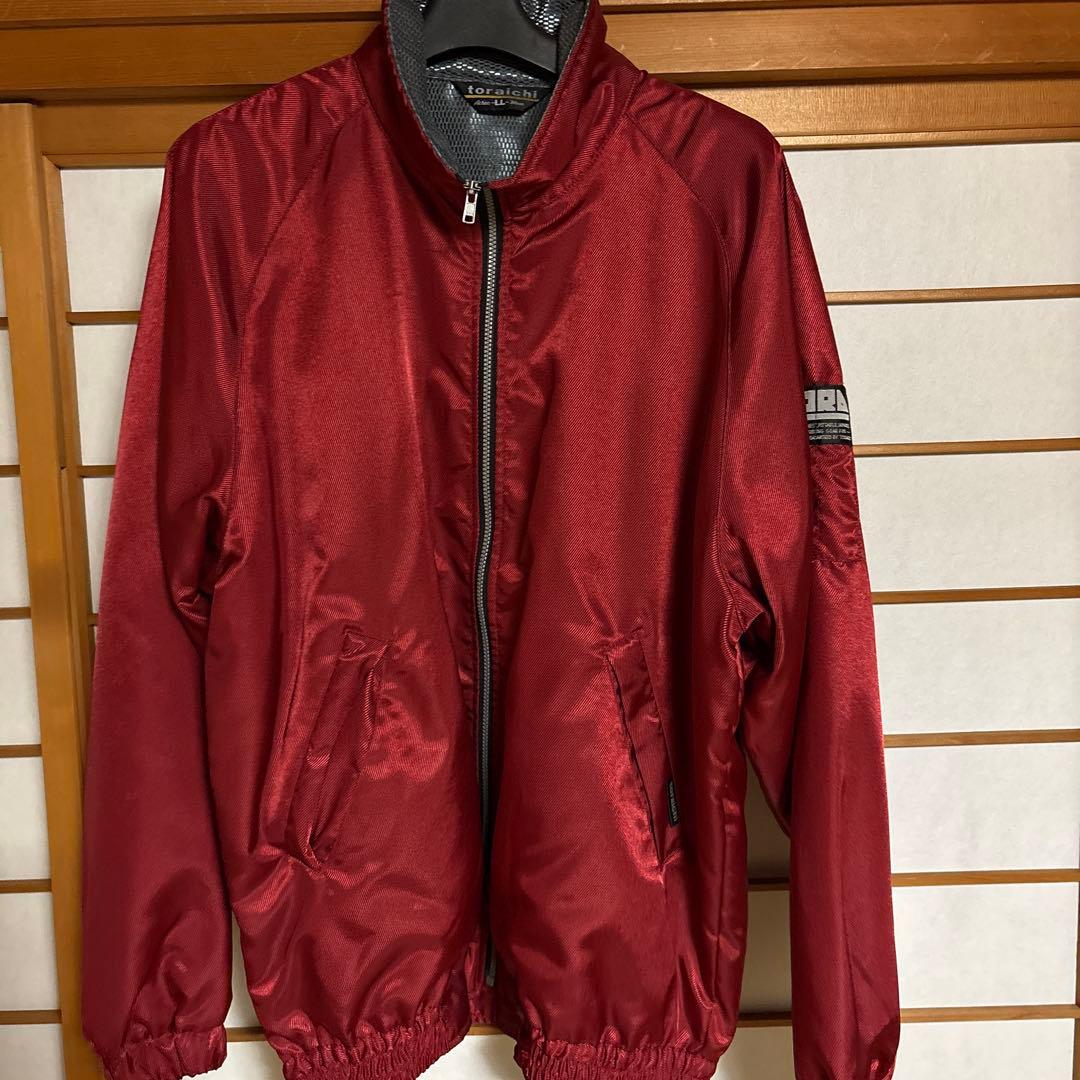 パラジャンパー赤　XL PRADA Extreme-Tex Windbreaker/Jacket/XL/Polyester/RED/SGB640 Used