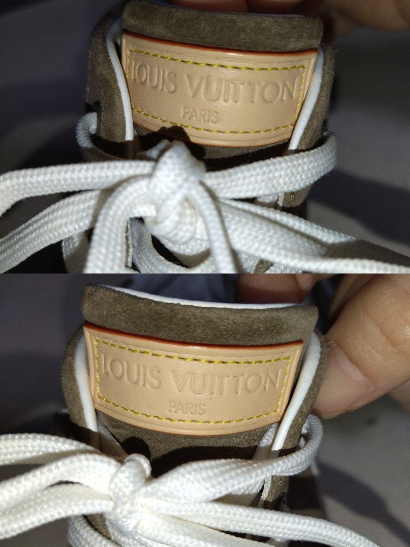 LouisVuitton スエード ハイカット スニーカー