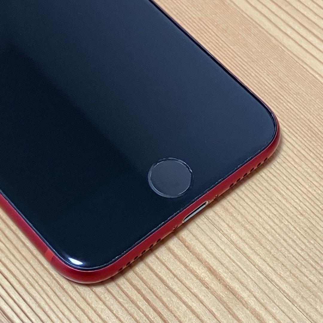 【箱、充電ケーブル付】iPhone SE第2世代 箱,充電ケーブル有】iPhone SE（第2世代） 64GBレッド