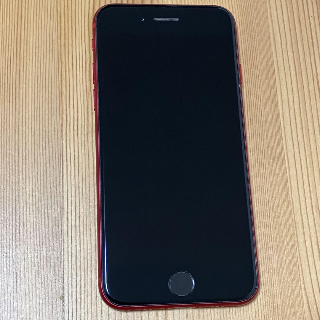 【箱、充電ケーブル付】iPhone SE第2世代 箱,充電ケーブル有】iPhone SE(第2世代) 64GBレッド