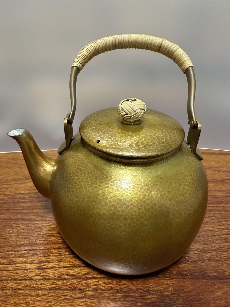玉川堂　有元葉子モデル　湯沸　金色　1.4L