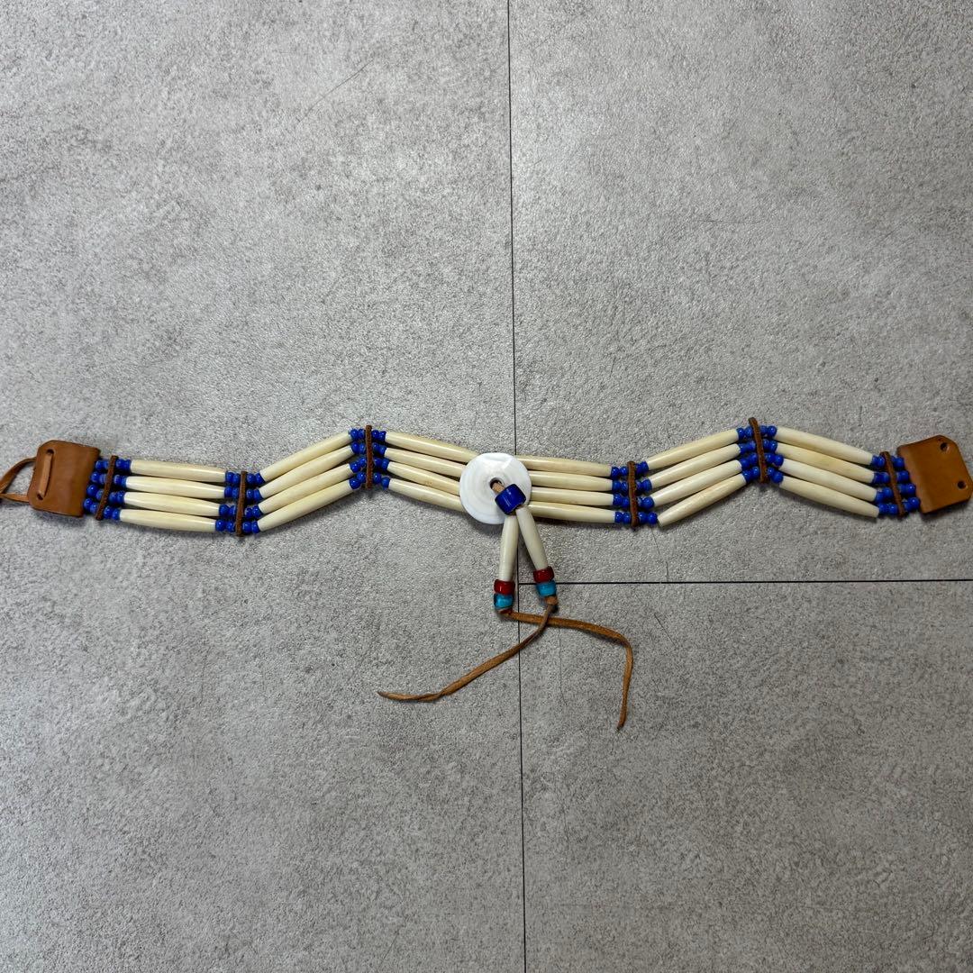 インディアン ジュエリー ボーン チョーカー