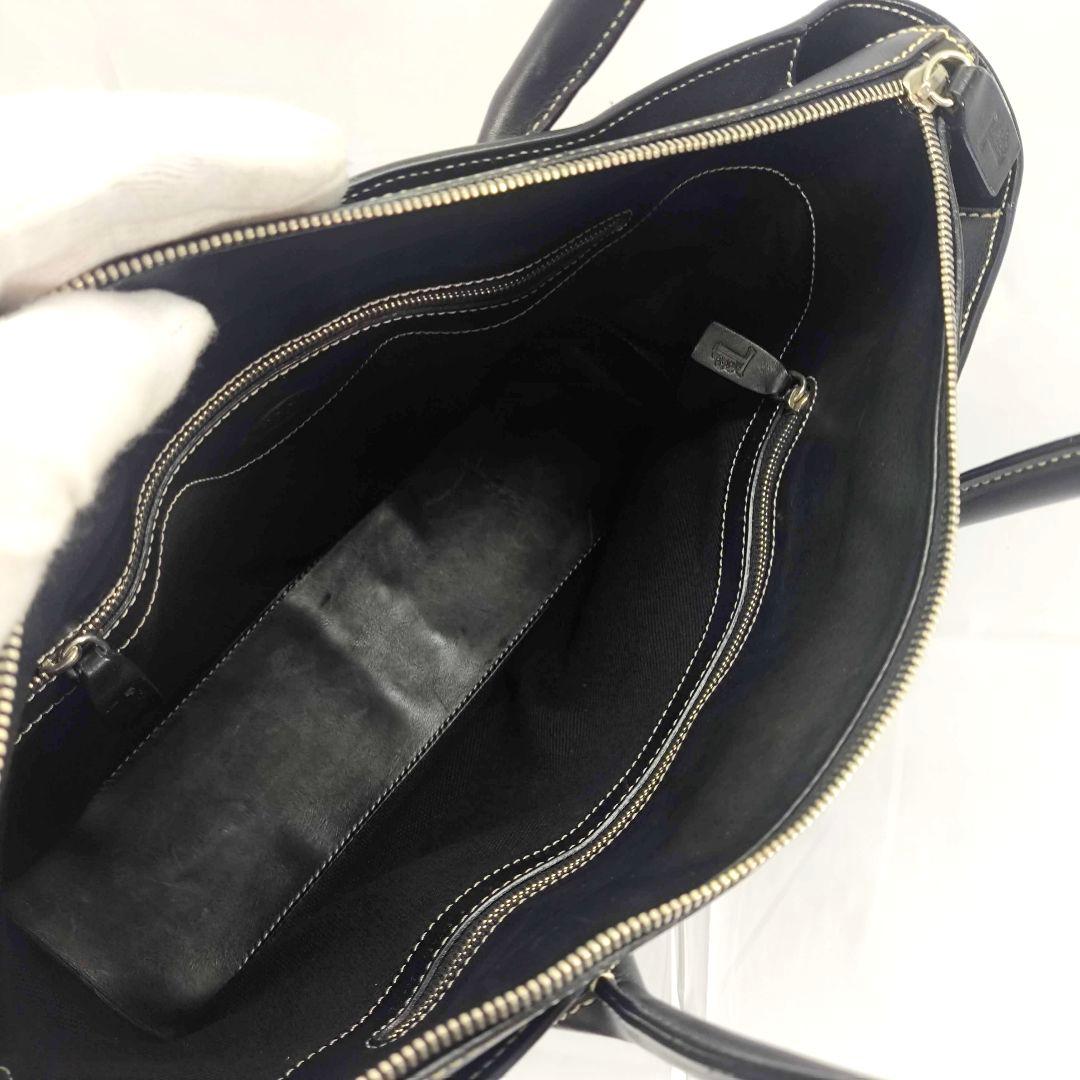 美品 トッズ TOD'Sトートバッグ ブラック 黒 2WAY ショルダーバッグ 美品 トッズ TOD'Sトートバッグ ブラック 黒 2WAY ショルダーバッグ