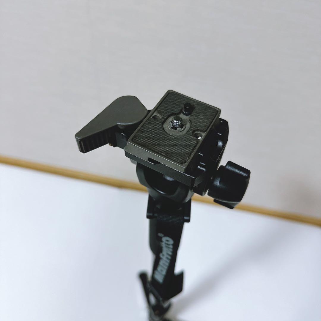 美品　Manfrotto 560Ｂ−１ マンフロット フルード雲台 ビデオ一脚